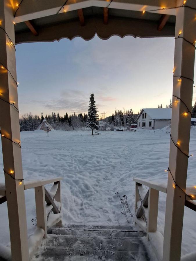 Aurora River Camp Glass Igloos & Cabins Kiruna Exterior photo