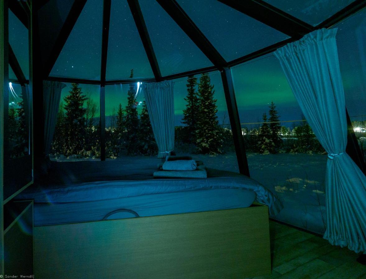 Aurora River Camp Glass Igloos & Cabins Kiruna Exterior photo
