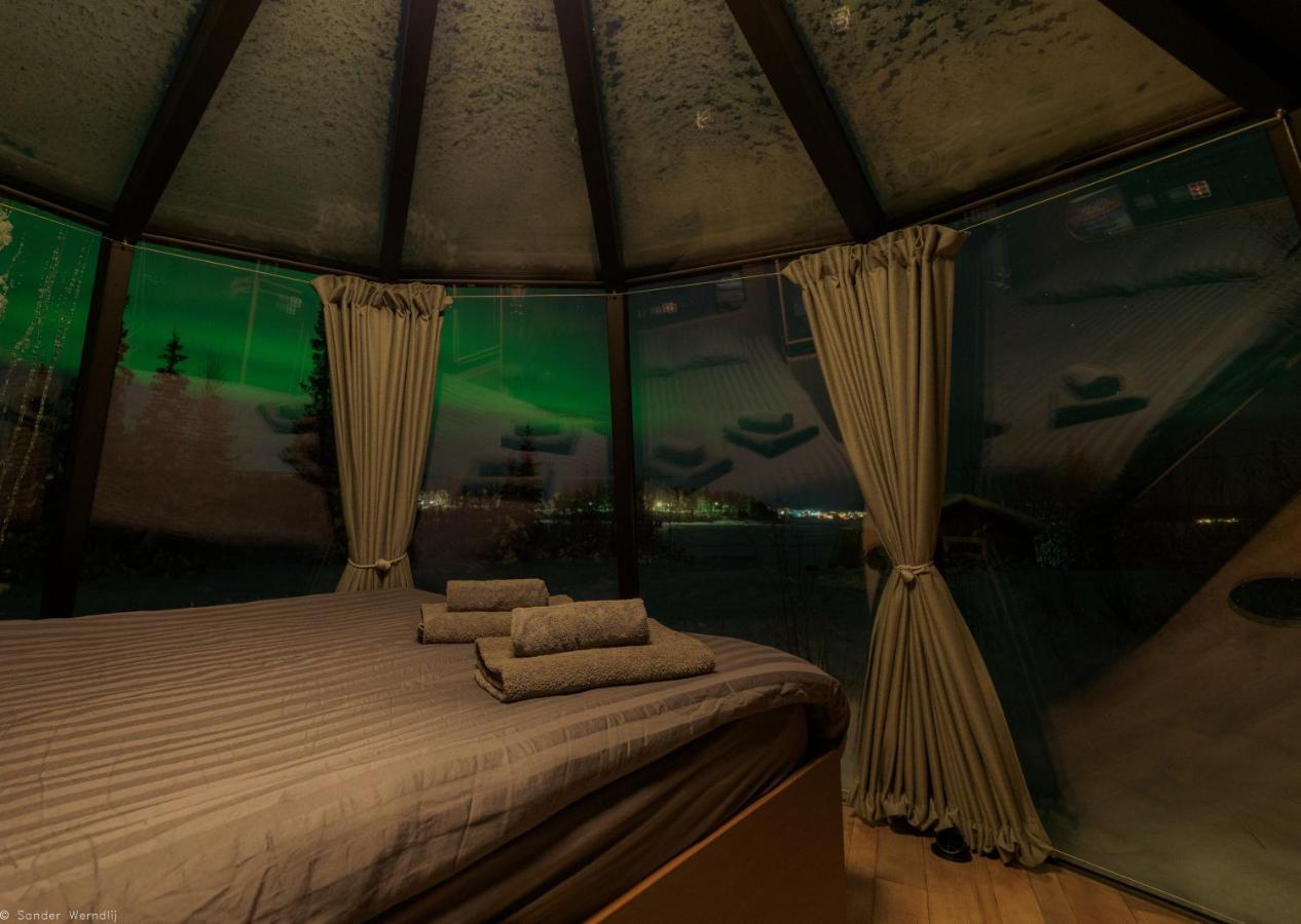 Aurora River Camp Glass Igloos & Cabins Kiruna Exterior photo